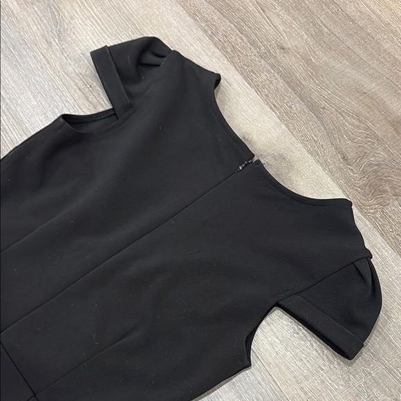 Deep V Black Dress - Picture 9 of 9